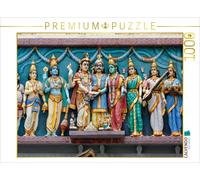 CALVENDO Puzzle Hindu-Tempel in Singapur 1000 Teile Puzzle quer 1000 Pieces 64 x 48 cm from Udo Haafke