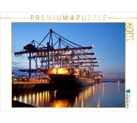 Puzzle CALVENDO Terminal à conteneurs, Hambourg | 1000 pièces, format assemblé 6