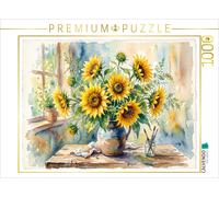 Puzzle CALVENDO Tournesols | 1000 pièces, format assemblé 64 × 48 cm | Puzzle ph