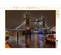 Puzzle CALVENDO Tower Bridge à Londres | 1000 pièces, format assemblé 64 × 48 cm
