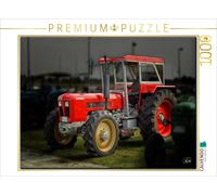 CALVENDO Puzzle Oldtimer Traktor Schlüter 1000 Teile Puzzle quer 1000 Pieces 64 x 48 cm from Peter Roder