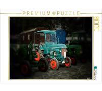 CALVENDO Puzzle Oldtimer Traktor Hanomag 1000 Teile Puzzle quer 1000 Pieces 64 x 48 cm from Peter Roder