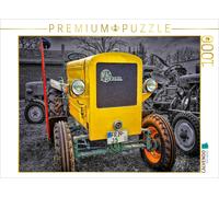 Puzzle CALVENDO Tracteur de collection Miag | 1000 pièces, format assemblé 64 ×
