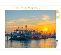 Puzzle CALVENDO Tracteur portuaire | 1000 pièces, format assemblé 64 × 48 cm | P