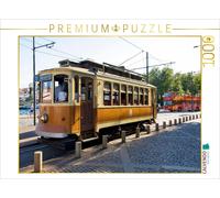 Puzzle CALVENDO Tramway historique de Porto | 1000 pièces, format assemblé 64 ×
