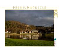 CALVENDO Puzzle Passage en Ferry Rathen, Allemagne 1000 pièces Taille de la Pose 64 x 48 cm Photo Puzzle Image par Lisa Birkigt