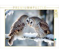 Puzzle CALVENDO Traverser l'hiver ensemble | 1000 pièces, format assemblé 64 × 4