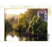 CALVENDO Klaus-Peter Huschka Puzzle Tubingen, Tour en Bois et Tiges de 1000 Pièces Taille de la Lege 64 x 48 cm Photo Puzzle Image de Klaus-Peter Huschka