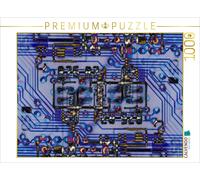 CALVENDO Puzzle Un Circuit imprimé ou Un Plan de Ville d'hiver. 1000 Pieces 64 x 48 cm from Maurus Spescha