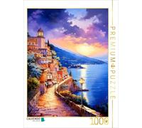 Puzzle CALVENDO Un coucher de soleil de rêve | 1000 pièces, format assemblé 64 ×