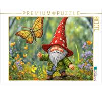 Puzzle CALVENDO Un lutin fait voler un cerf-volant | 1000 pièces, format assembl