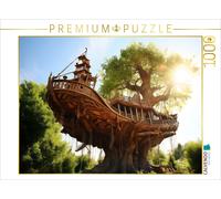 Puzzle CALVENDO Un motif du calendrier "Cabanes dans les arbres - des châteaux d