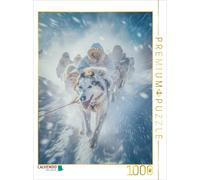 Puzzle CALVENDO Un motif du calendrier Course de chiens de traîneau | 1000 pièce