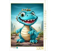 Puzzle CALVENDO Un motif du calendrier Happy Dinos | 1000 pièces, format assembl