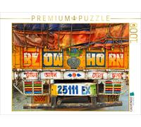 Puzzle CALVENDO Un motif du calendrier Inde Camions colorés | 1000 pièces, forma