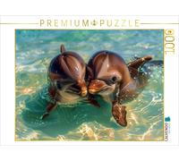 Puzzle CALVENDO Un motif du calendrier Le bonheur des dauphins | 1000 pièces, fo