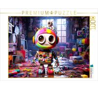 Puzzle CALVENDO Un motif du calendrier Le monde des petits robots | 1000 pièces,