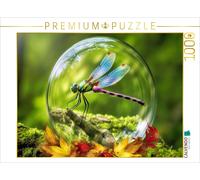 Puzzle CALVENDO Un motif du calendrier Libellules dans une boule de verre | 1000
