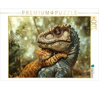 CALVENDO Puzzle A motif from the calendar "How about a dinosaur as a pet?" | 100