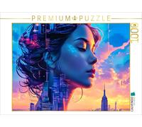 Puzzle CALVENDO Un motif du calendrier Visages urbains - Beautés surréalistes de