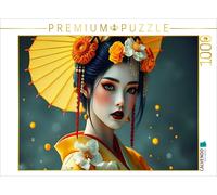 Puzzle CALVENDO Un motif tiré du calendrier « L'élégance sombre des geishas » |