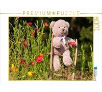 Puzzle CALVENDO Un ours grimpeur dans le jardin | 1000 pièces, format assemblé 6
