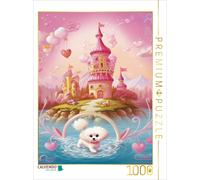 Puzzle · Un Petit Chien Marche sur l'eau | Un motif du calendrier Rosa Traumland · Un monde merveilleux et… · 1000 pièces · Format assemblé 64 × 48 cm · CALVENDO Puzzle