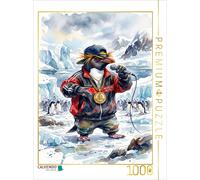 Puzzle CALVENDO Un pingouin rappeur | 1000 pièces, format assemblé 64 × 48 cm |
