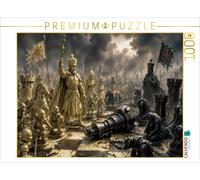 Puzzle CALVENDO Un roi tombe. Une légende naît. | 1000 pièces, format assemblé 6