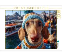 Puzzle CALVENDO Un teckel curieux explore Istanbul - le puzzle de chien parfait