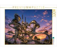 Puzzle CALVENDO Une architecture fluide impossible | 1000 pièces, format assembl