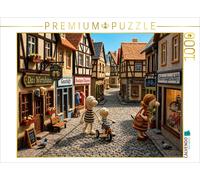 Puzzle CALVENDO Une balade dans la ruelle ensoleillée | 1000 pièces, format asse