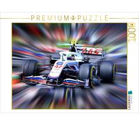 Puzzle · Une Illustration tirée du Calendrier « À Fond dans la Formule 1 | Art numérique DeVerviers · 1000 pièces · Format assemblé 64 × 48 cm · CALVENDO Puzzle