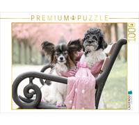CALVENDO Puzzle EIN Motiv aus dem Kalender Gut geplant - mit Hunden durch´s Jahr 1000 Teile Puzzle quer 1000 Pieces 64 x 48 cm from boegau