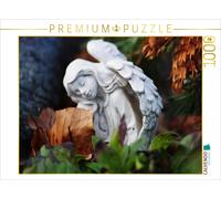 CALVENDO Puzzle EIN Motiv aus dem Kalender Engel-Kalender mit Zitaten / CH-Version 1000 Teile Puzzle quer 1000 Pieces 64 x 48 cm from Tanja Riedel