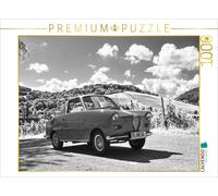 CALVENDO Puzzle Goggomobil Coupè 250 TS en Noir et Blanc 1000 Pieces 64 x 48 cm from Ingo Laue