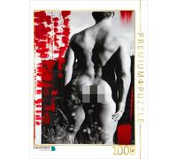 CALVENDO Puzzle Hommes - Photos de Nus peintes par-Dessus 1000 Pieces 48 x 64 cm from Ralf Wehrle