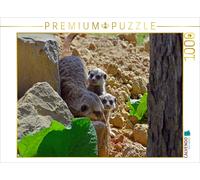 Puzzle CALVENDO Une illustration tirée du calendrier « La crèche des suricates »