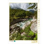 Puzzle CALVENDO Une illustration tirée du calendrier « Soca - la rivière émeraud