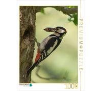 CALVENDO Puzzle Visiteurs dans Le Jardin - Oiseaux 1000 Pieces 48 x 64 cm from N. Wilhelm