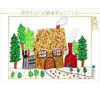 Puzzle CALVENDO Une maison en pain d'épices dans la forêt | 1000 pièces, format