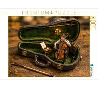 Puzzle CALVENDO Une mélodie dans une valise cachée | 1000 pièces, format assembl