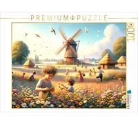 Puzzle CALVENDO Une mer de couleurs et de fleurs - champ de fleurs Idylle | 1000