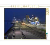 Puzzle CALVENDO Une nuit à Dagebüll Mole | 1000 pièces, format assemblé 64 × 48