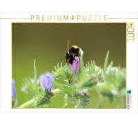 Puzzle CALVENDO Une petite abeille travailleuse dans la nature | 1000 pièces, fo