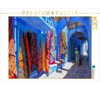 CALVENDO Puzzle des éclats de Couleurs à Chefchaouen 1000 Pieces 64 x 48 cm from Elke Karin Bloch