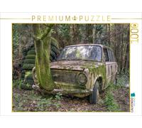 Puzzle CALVENDO Une vieille Lada rouillée | 1000 pièces, format assemblé 64 × 48