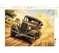 Puzzle CALVENDO Une voiture partagée, la liberté et l'aventure | 1000 pièces, fo
