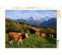 Puzzle CALVENDO Vaches suisses | 1000 pièces, format assemblé 64 × 48 cm | Puzzl