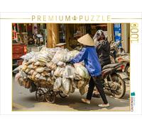 CALVENDO Puzzle Vendeur de Chaussures Conducteur à Hanoi | 1000 Pièces Taille de la Lege 64 x 48 cm Puzzle Photo pour Heures de Bonheur
